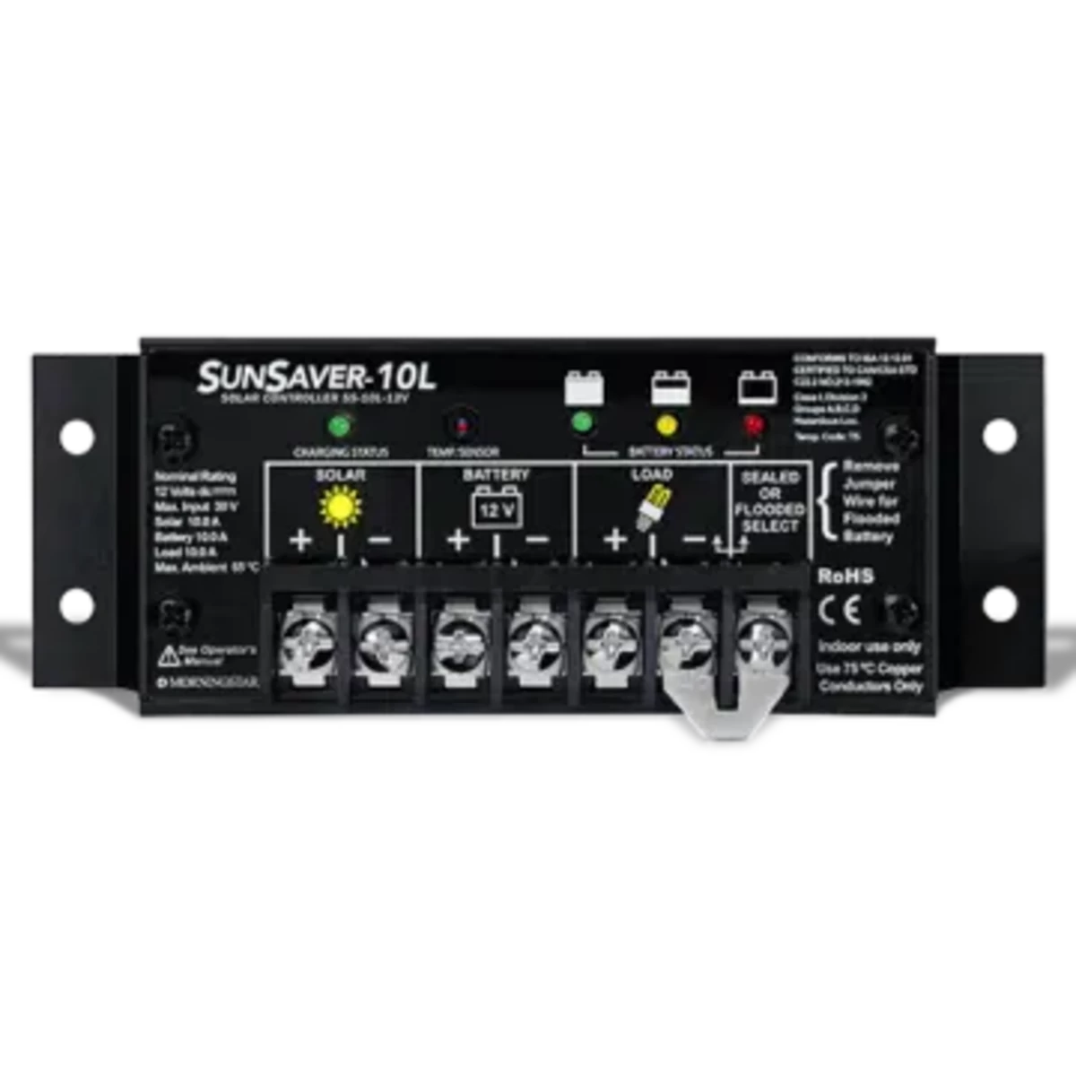 Morningstar SunSaver SS-6L-12V PWM Charge Controller.