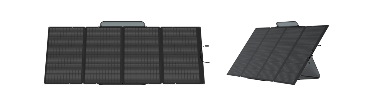 EcoFlow 400W Portable Solar Panel.