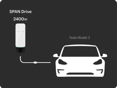 Span 11.52 kW Wall Level 2 Drive EV Charger.