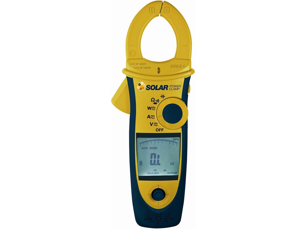 Seaward 396A961K – Residential Solar PV Test Kit with Irradiance Meter and Solar Power Clamp