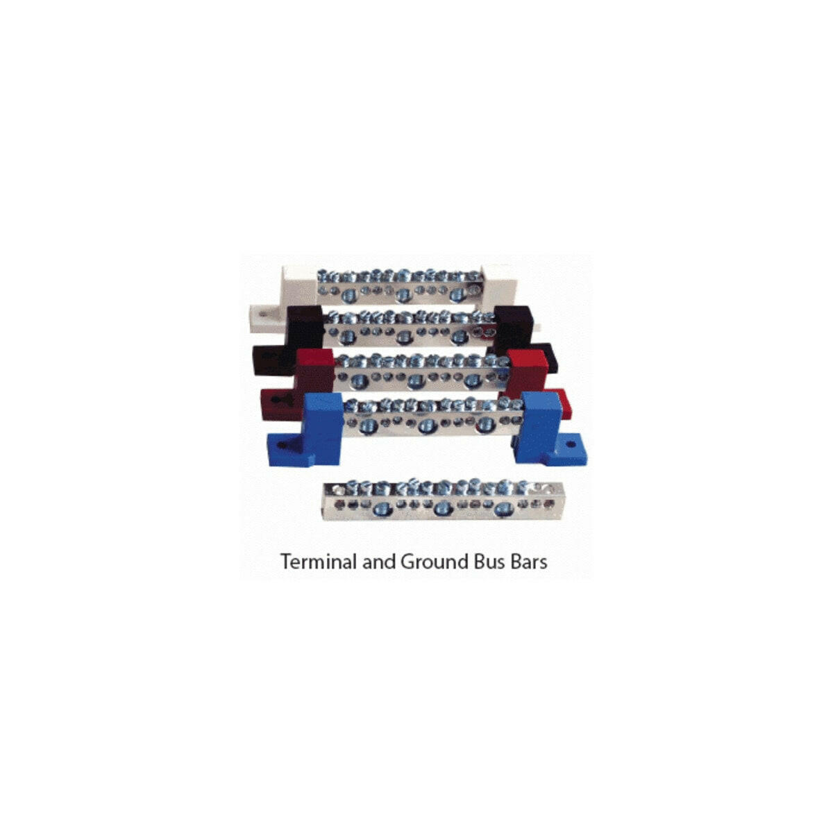Outback Neutral terminal bus bar with mounting screws (SKU Part Number TBB-Ground)