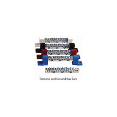 Outback Neutral terminal bus bar with mounting screws (SKU Part Number TBB-Ground)