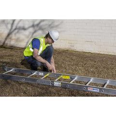 TranzVolt Tie Down 28 ft 6000 Sq-ft Battery Powered Ladder Hoist with Cordless Remote