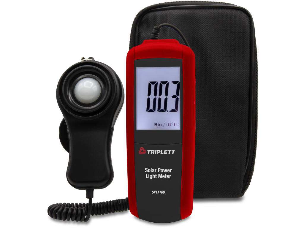 Triplett SPLT100 Solar Power Light Meter