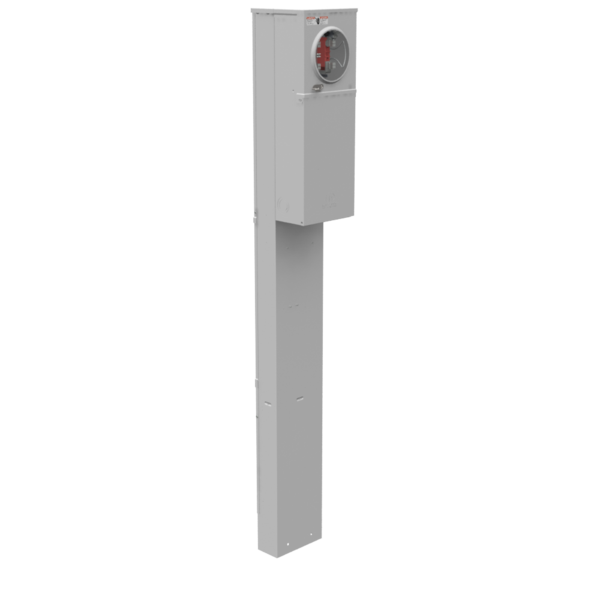 U5136-O-200S - Metered Single Pedestal