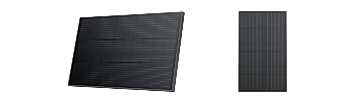 EcoFlow 100W Rigid Solar Panel.