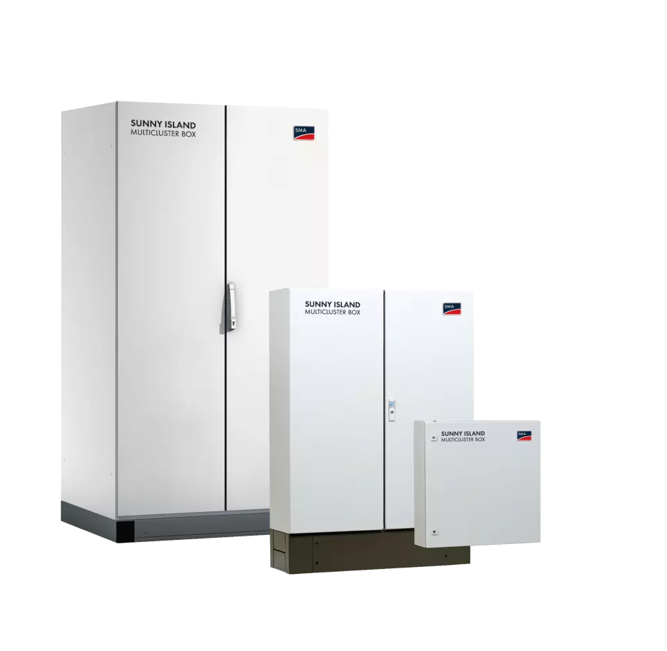 SMA Multicluster Box – High-Capacity AC Distribution & System Integration Cabinet