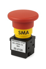 SMA 20-2130 Emergency Stop Button – 2NC 240VAC 1A
