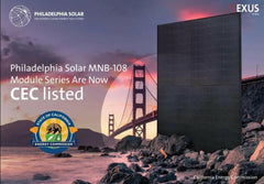 Philadelphia Solar 440W 108-Cell Bifacial Solar Panel.