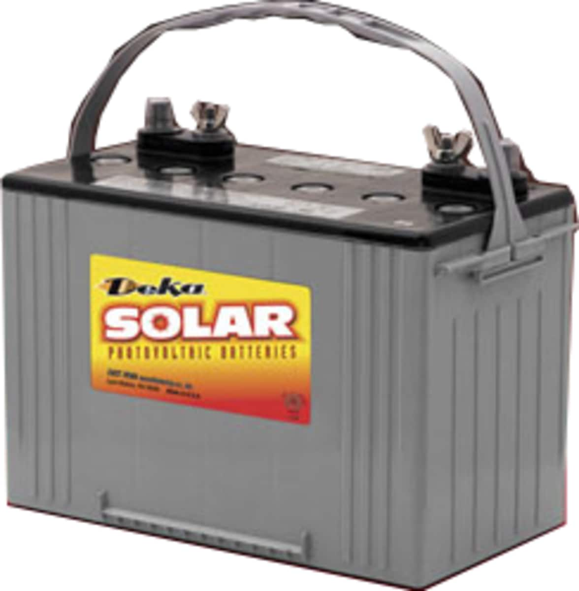 MK Powered® Deka® Solar 8A31DT AGM Valve-Regulated Solar Battery.