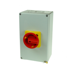 IMO Isolator 3 Pole, 100A Enclosed, IP66 (SKU Part Number PE69-30100).
