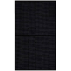 Meyer Burger 390 W Module with 120 HJT Cells, Black Frame, Black Backsheet. Type 2 Module.