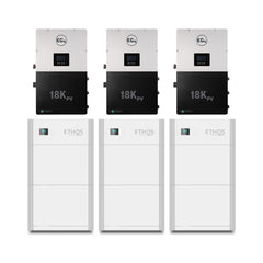 BigBattery | ETHOS Battery EG4-18Kpv Bundle Bundle - Commercial Energy System | 36kW Output Total w/ 30.7kWh to 92.1kWh